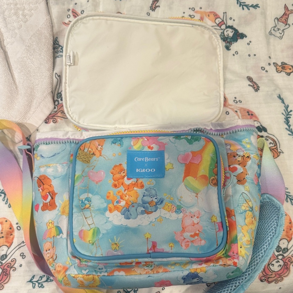 Care Bears Colorful Kids Bag with Rainbow Strap